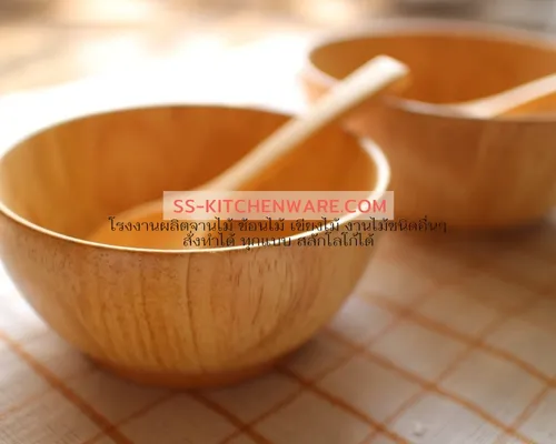 ชามไม้พรีเมียม แบบที่ 54