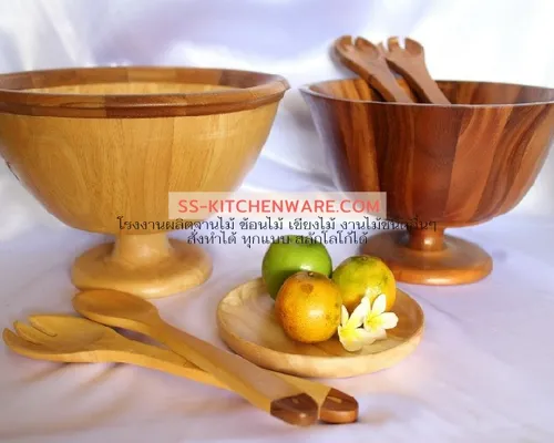 ชามไม้พรีเมียม แบบที่ 72
