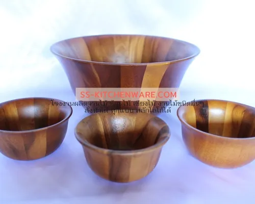 แก้วไม้แฮนด์เมด พรีเมียม แบบที่ 25