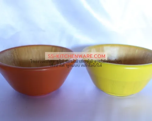 ชามไม้พรีเมียม แบบที่ 25