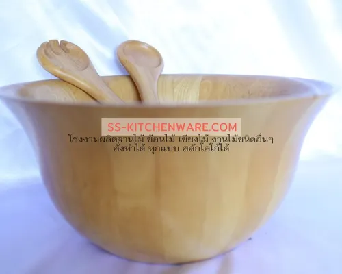 ชามไม้พรีเมียม แบบที่ 26