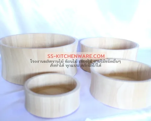 ชามไม้พรีเมียม แบบที่ 27