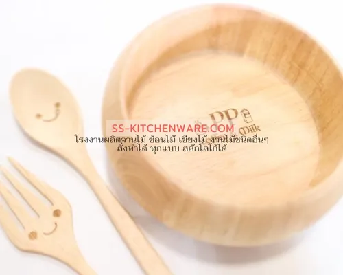 ชามไม้พรีเมียม แบบที่ 5