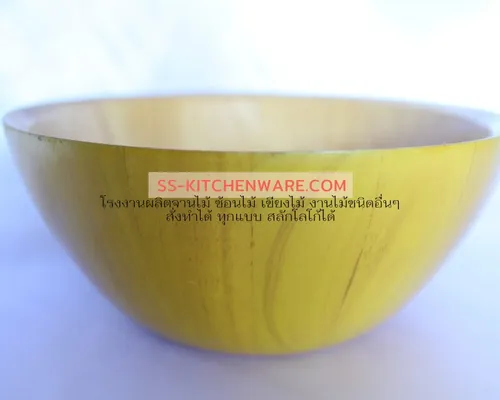 ชามไม้พรีเมียม แบบที่ 24