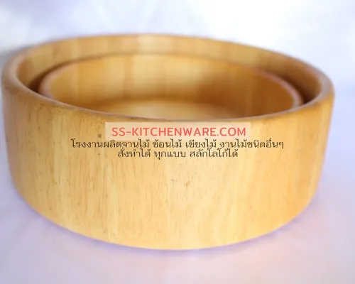 ชามไม้พรีเมียม แบบที่ 32