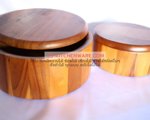 ชามไม้พรีเมียม แบบที่ 33