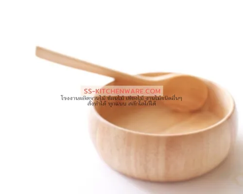 ชามไม้พรีเมียม แบบที่ 34