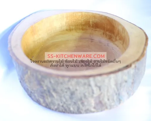 ชามไม้พรีเมียม แบบที่ 35