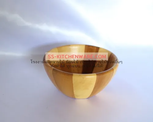 ชามไม้พรีเมียม แบบที่ 37