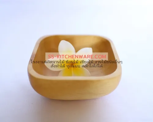 ชามไม้พรีเมียม แบบที่ 38