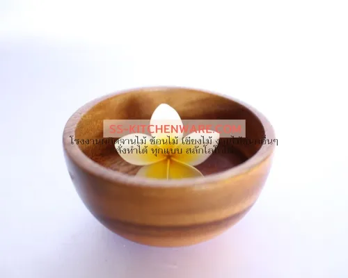 ชามไม้พรีเมียม แบบที่ 39