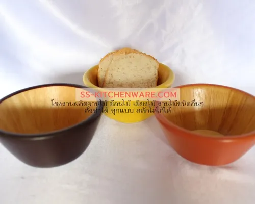 ชามไม้พรีเมียม แบบที่ 51