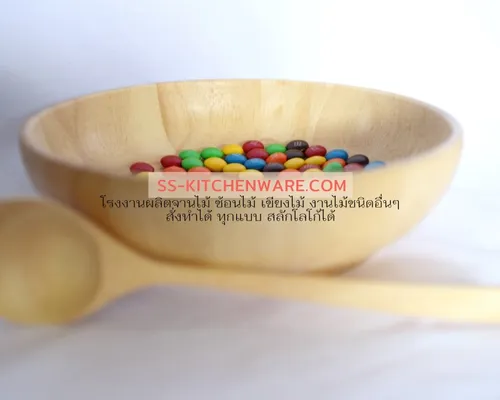 ชามไม้พรีเมียม แบบที่ 60