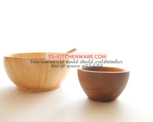 ชามไม้พรีเมียม แบบที่ 62