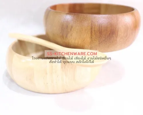 ชามไม้พรีเมียม แบบที่ 76