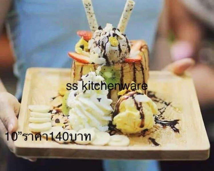 โรงงานผลิตเครื่องครัวไม้ จานไม้ ถาดไม้ ขายส่ง ลายที่ 6