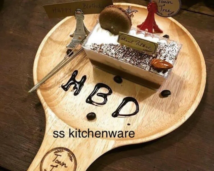 โรงงานผลิตเครื่องครัวไม้ จานไม้ ถาดไม้ ขายส่ง ลายที่ 11