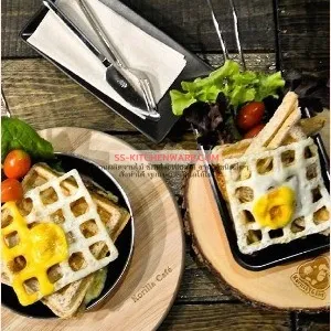 เขียงไม้ ถาดไม้ สลักโลโก้ แบบที่ 7