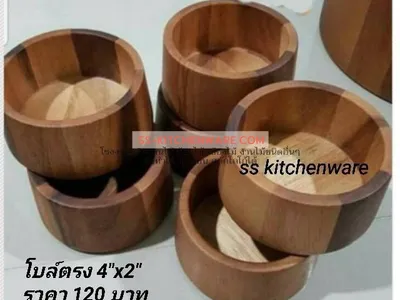 เขียงไม้ ถาดไม้ สลักโลโก้ แบบที่ 29