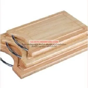 เขียงไม้ ถาดไม้ สลักโลโก้ แบบที่ 37