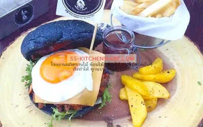 เขียงไม้ ถาดไม้ สลักโลโก้ จากโรงงาน