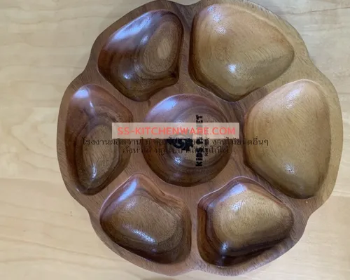 ถาดหลุมไม้ แบบที่ 15