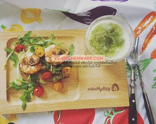 ถาดหลุมไม้ แบบที่ 18