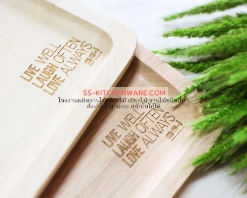 ถาดหลุมไม้ แบบที่ 37