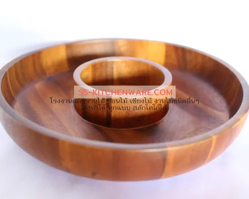 ถาดหลุมไม้ แบบที่ 45