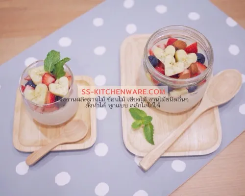 จานไม้ ถาดไม้ แบบที่ 7