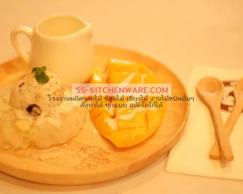 จานไม้ ถาดไม้ แบบที่ 9