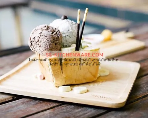 จานไม้ ถาดไม้ แบบที่ 15