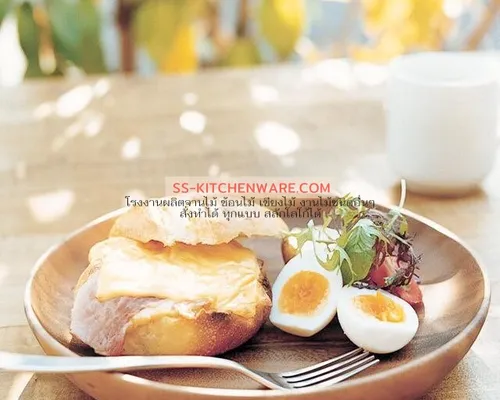 จานไม้ ถาดไม้ แบบที่ 25