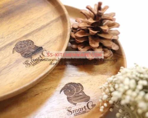 จานไม้ ถาดไม้ แบบที่ 34