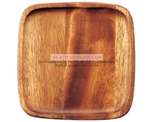 จานไม้ ถาดไม้ แบบที่ 42