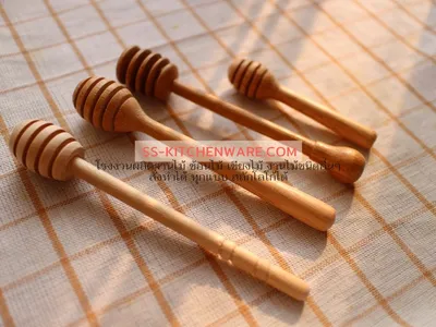 ช้อนไม้ ช้อนส้อมไม้ แบบที่ 27