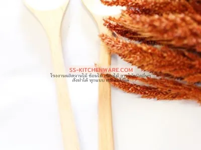 ช้อนไม้ ช้อนส้อมไม้ แบบที่ 50