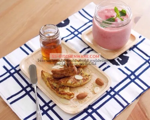 จานไม้ ถาดไม้ แบบที่ 43