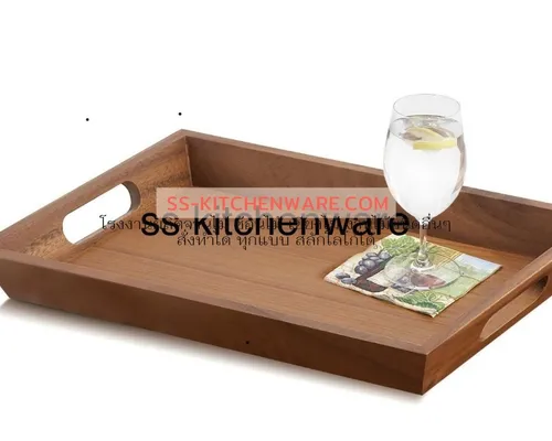 ถาดหลุมไม้ แบบที่ 24